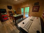Game Room w/Air Hockey, Foosball & Arcade Games. Access to Lower Level Porch